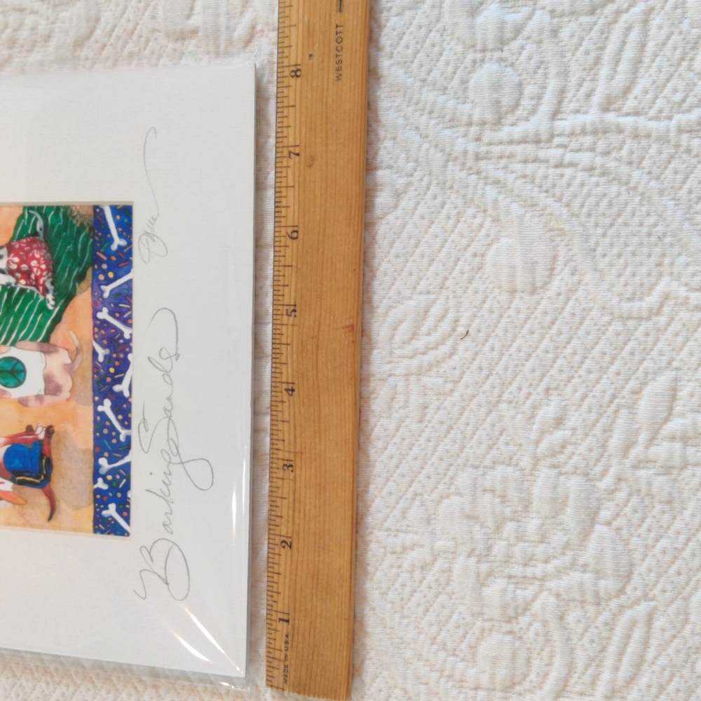 Joanna Carolan Barking Sands Watercolor Print Signed by Artist - Picture 8 of 9